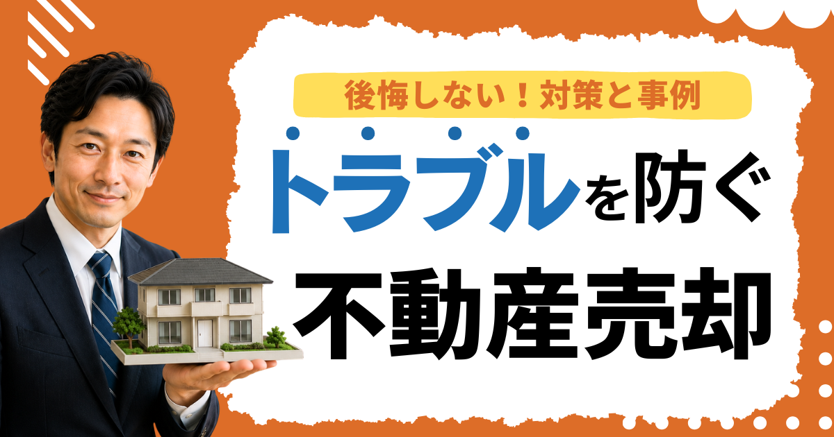 不動産売却トラブルを防ぐ完全ガイド｜後悔しないための対策と事例