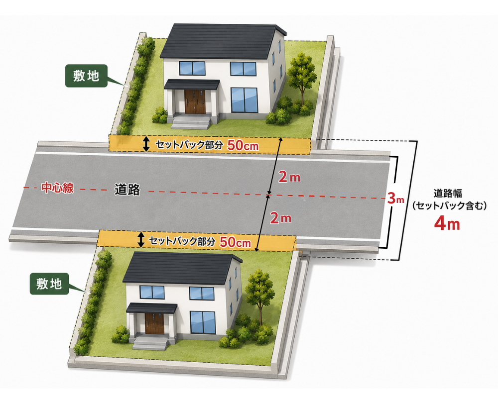 42条2項道路（みなし道路）